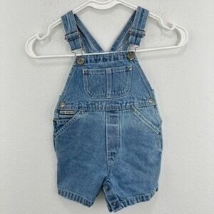 Little Arizona Toddler Denim Jean Overalls Shortalls Infant Kid‎ Size 18 Months